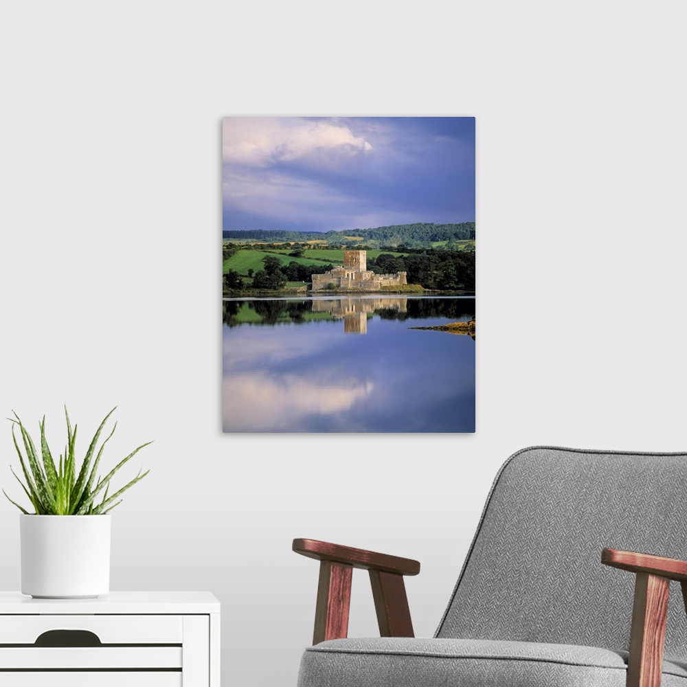 A modern room featuring Doe Castle Near Creeslough In County Donegal, Republic Of Ireland