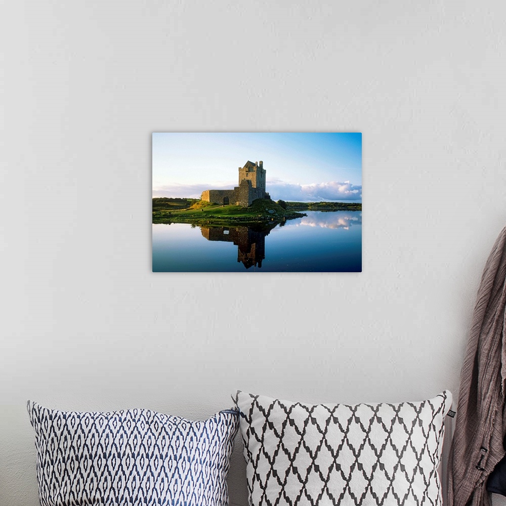 A bohemian room featuring Dunguaire Castle, Kinvara, County Galway, Ireland