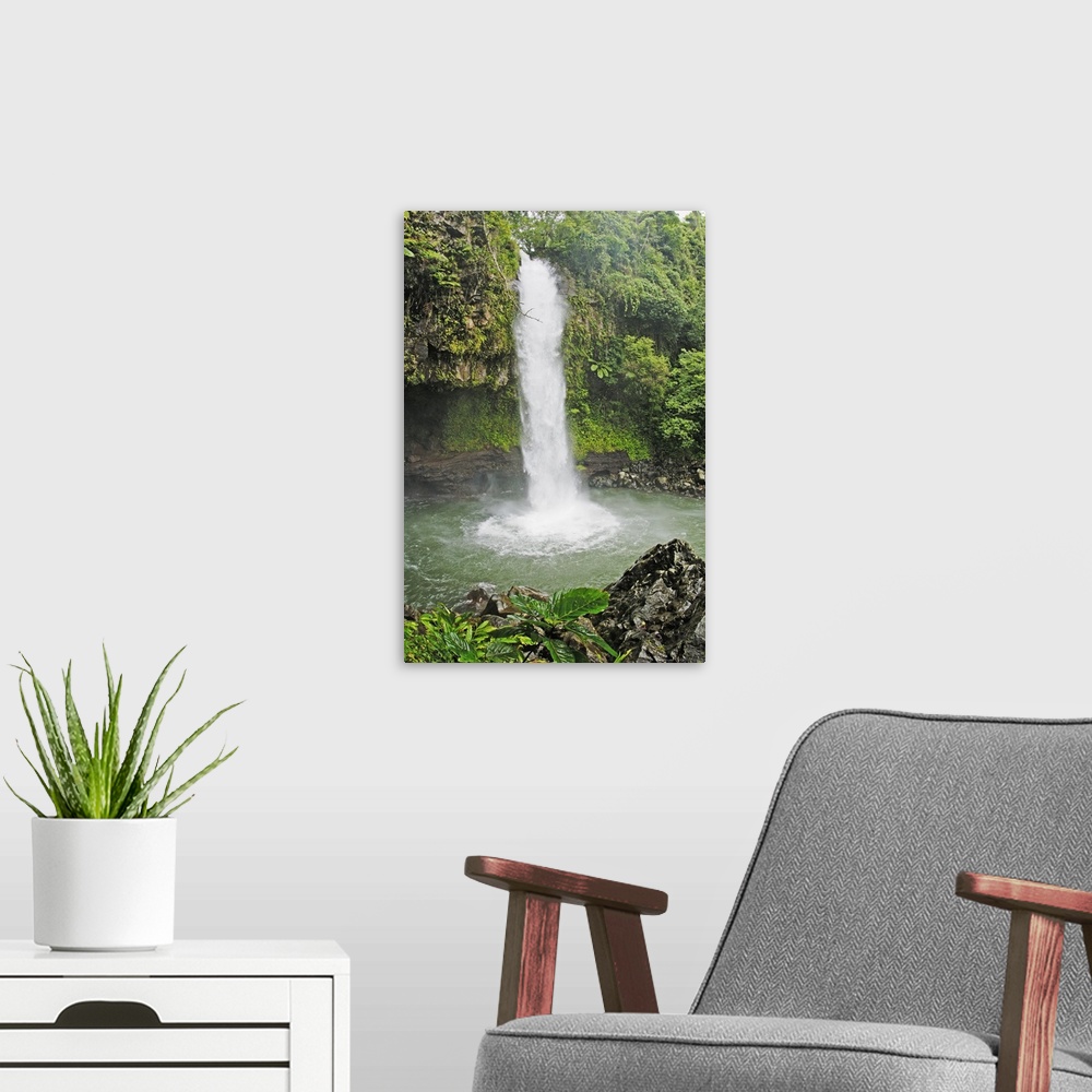 A modern room featuring Fiji, Taveuni, Bouma National Heritage Park, Tavoro Waterfall