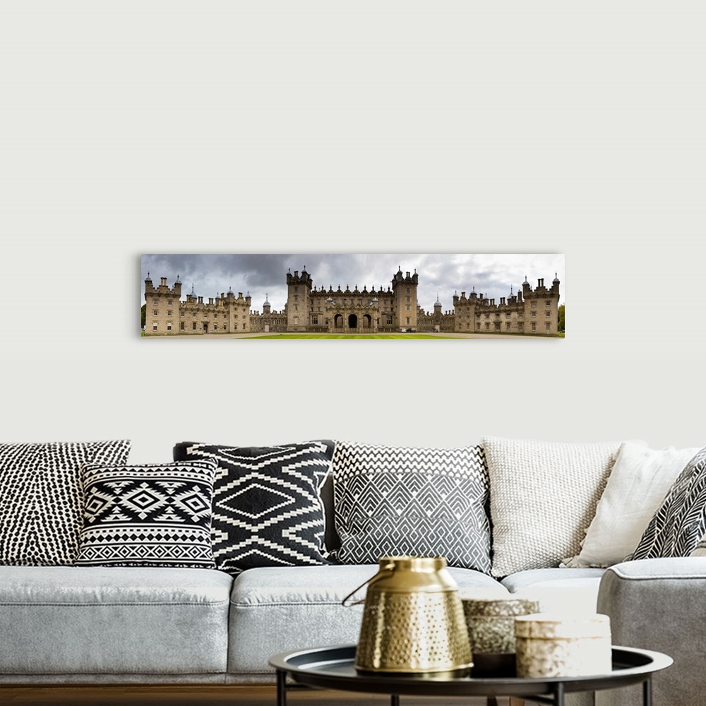 A bohemian room featuring Floors Castle; Scottish Borders, Scotland