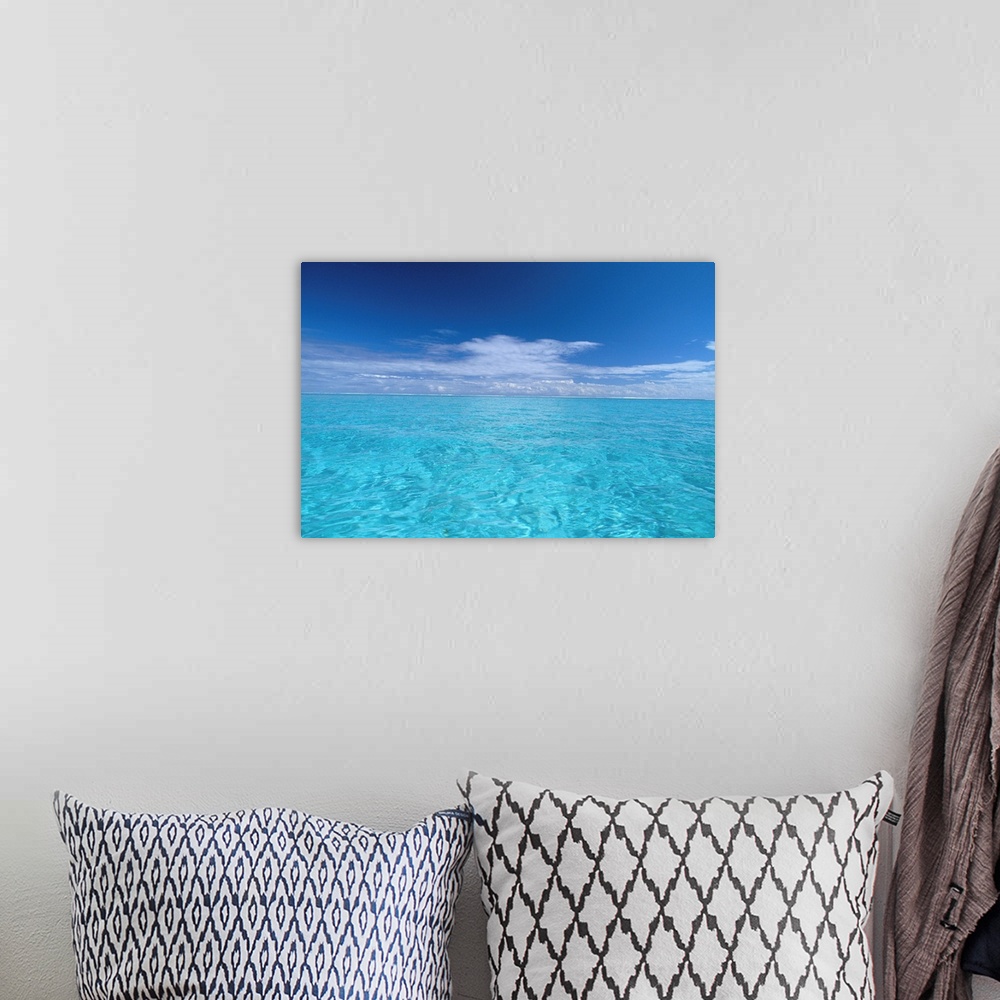 A bohemian room featuring French Polynesia, Bora Bora, Crystal Clear Calm Waters