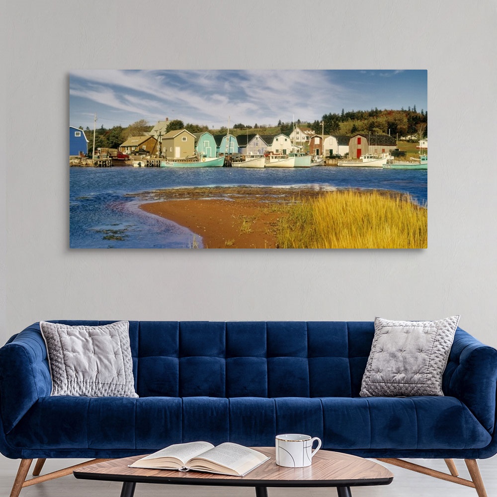 A modern room featuring French River, Prince Edward Island, Canada