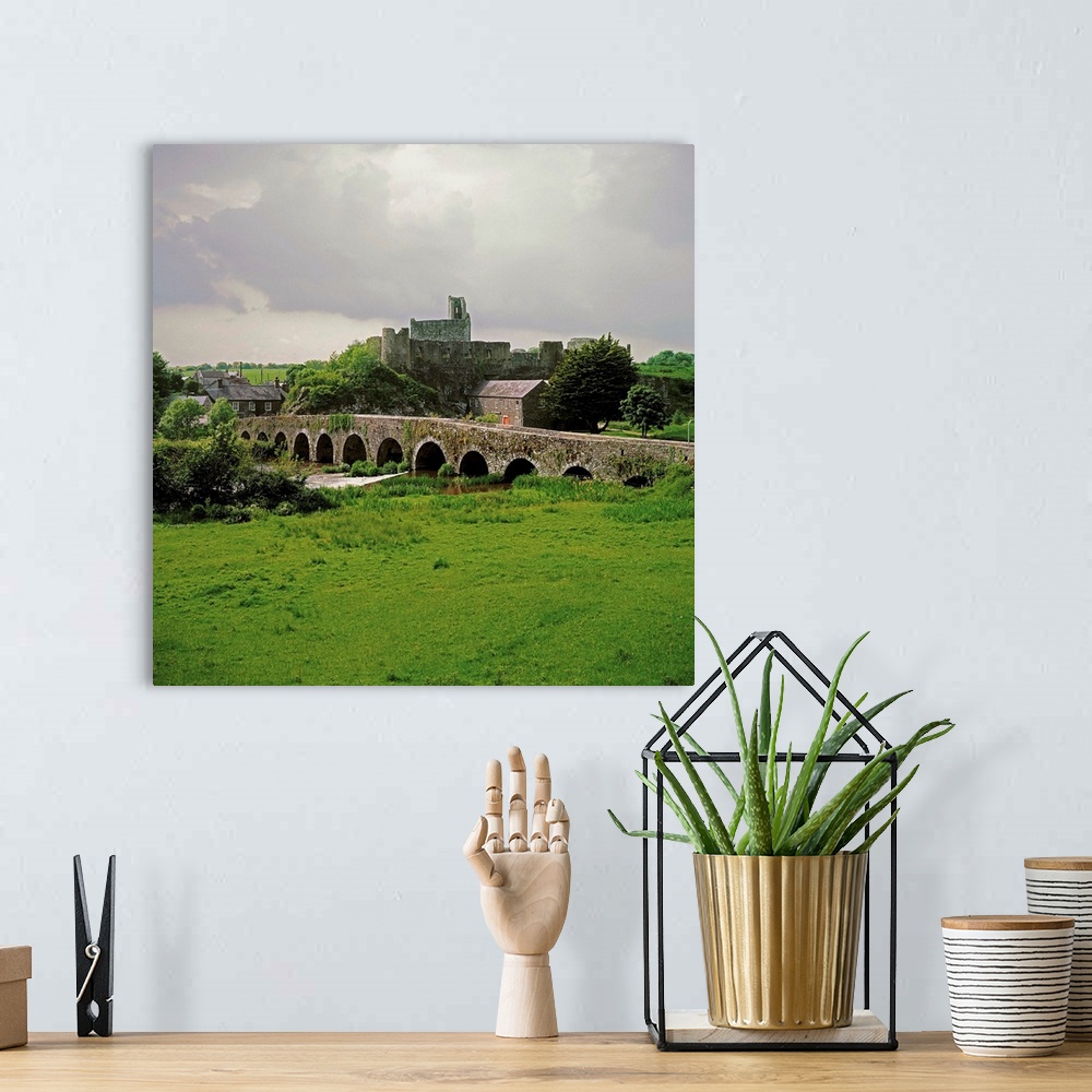 A bohemian room featuring Glanworth Bridge, Funshion River, County Cork, Ireland