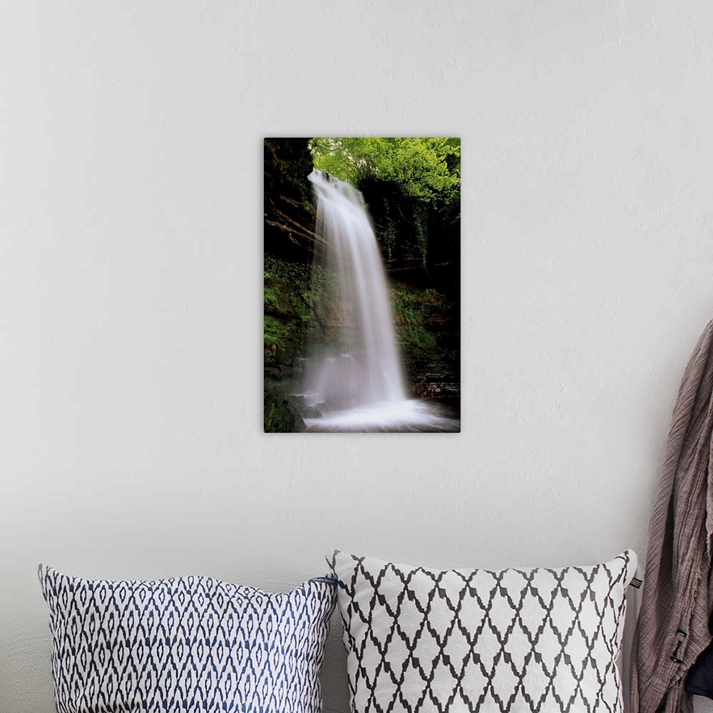 A bohemian room featuring Glencar Waterfall, County Leitrim, Ireland