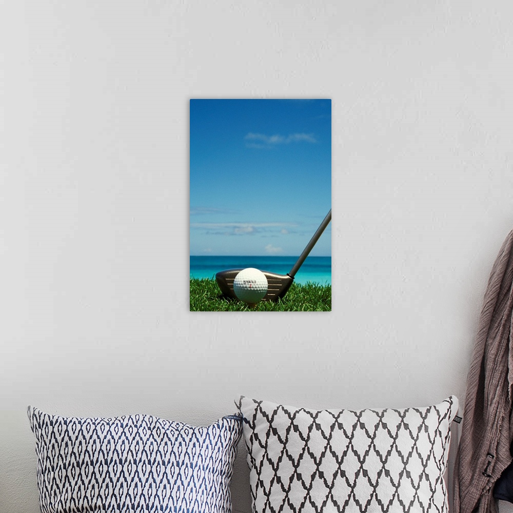 A bohemian room featuring Golf Ball And Driver, Ocean In Background