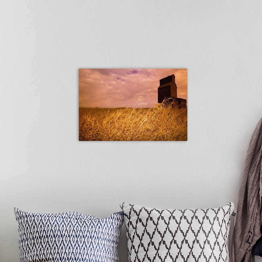 A bohemian room featuring Grain Elevator And Crop