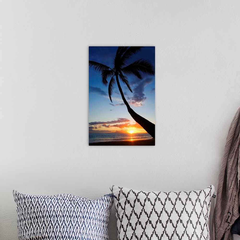 A bohemian room featuring Hawaii, Maui, Kihei, Sunset At Kamaole Beach