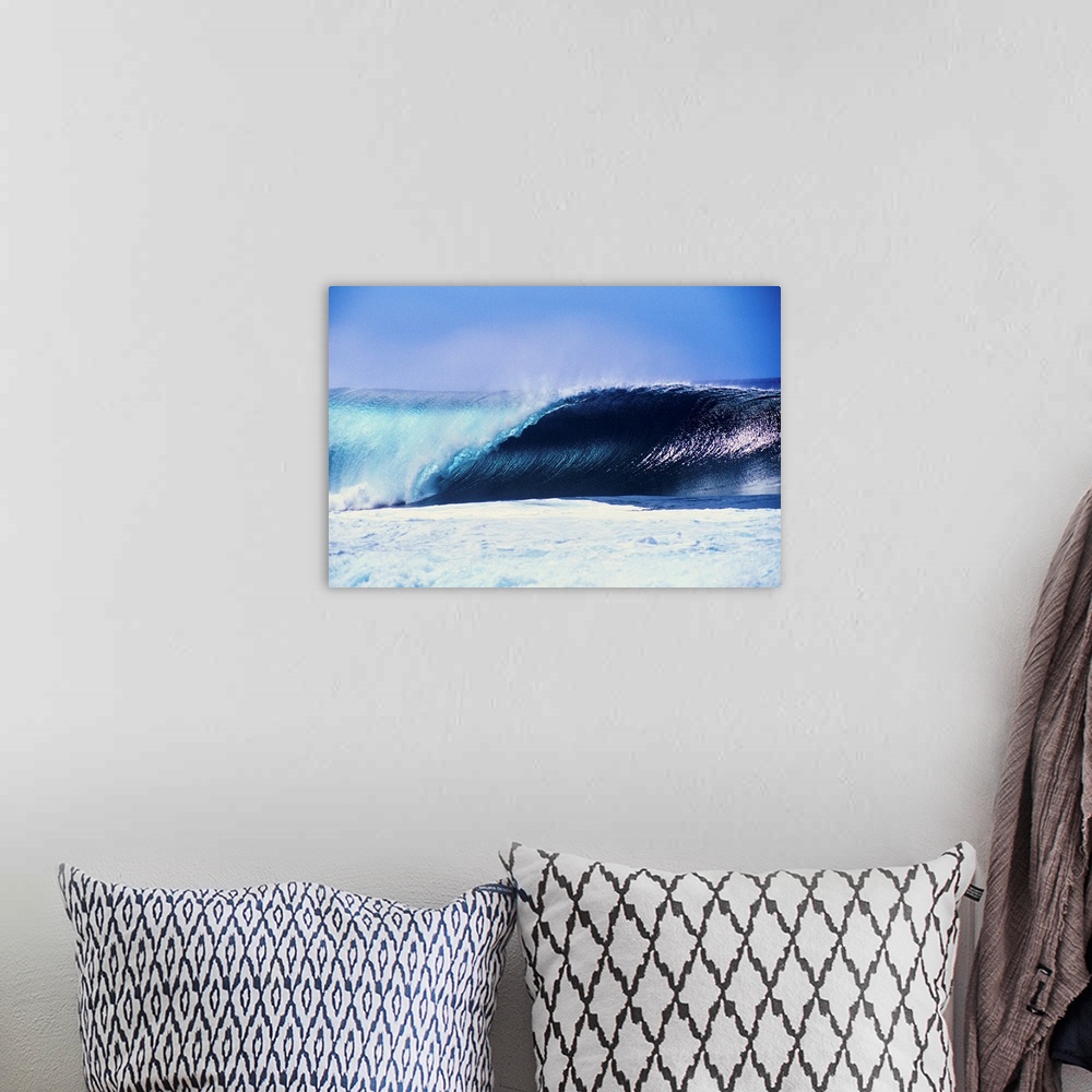 A bohemian room featuring Hawaii, Oahu, Perfect Wave At Pipeline