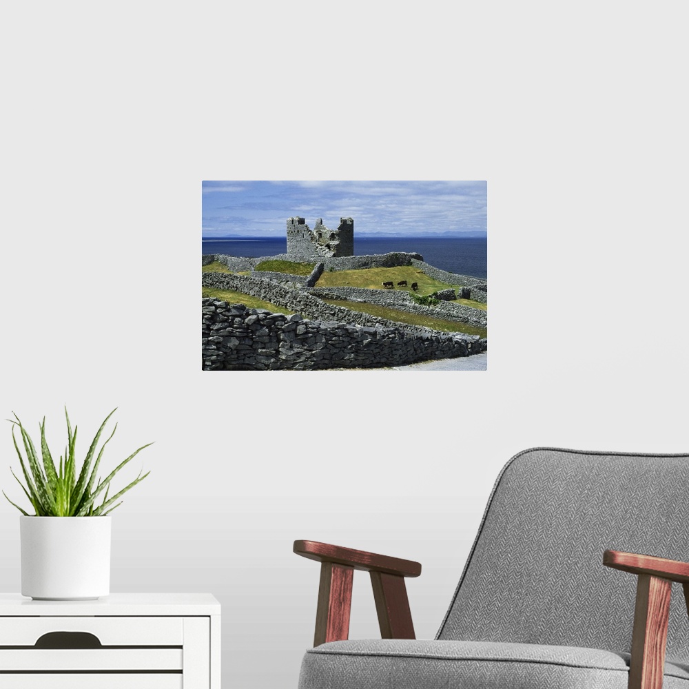 A modern room featuring Inisheer, Aran Islands, County Galway, Ireland, O'brien Castle