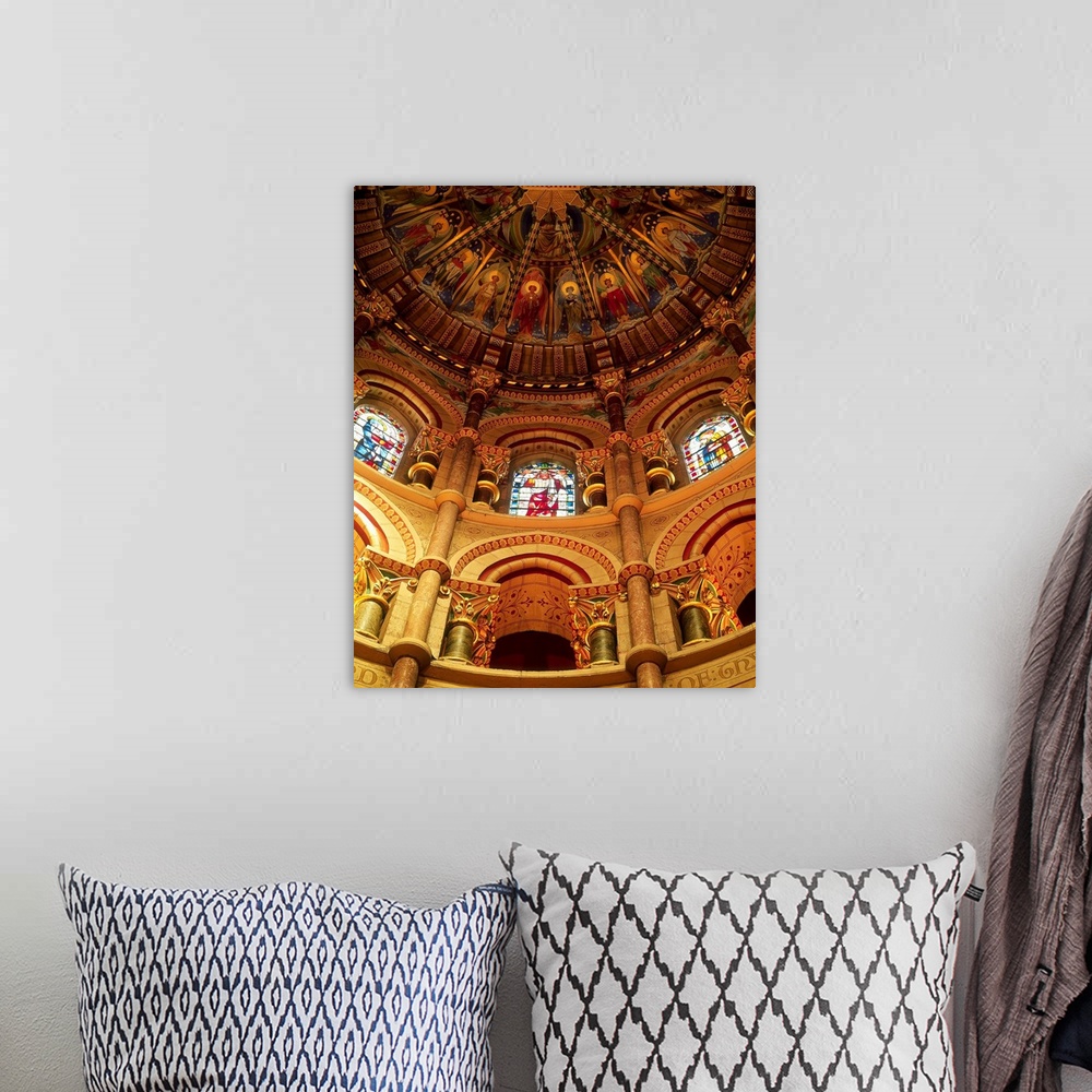 A bohemian room featuring Interiors Of A Cathedral, St. Finbarrs Cathedral, Cork, Republic Of Ireland