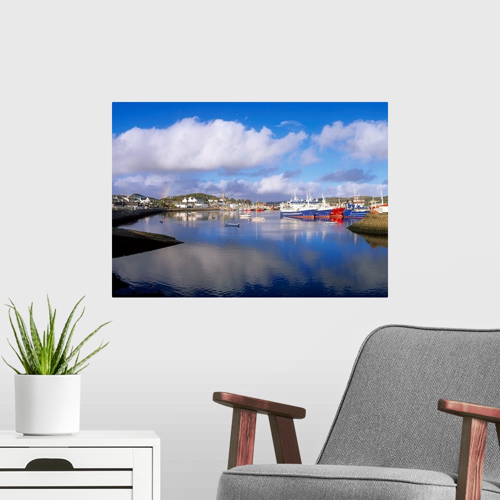 A modern room featuring Killybegs, Co Donegal, Ireland
