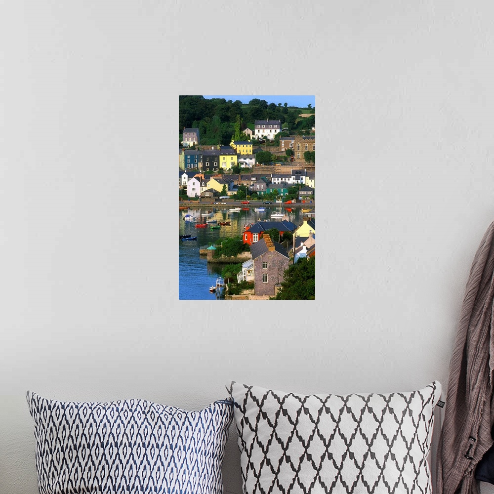 A bohemian room featuring Kinsale, County Cork, Ireland, Boats And Buildings In Kinsale