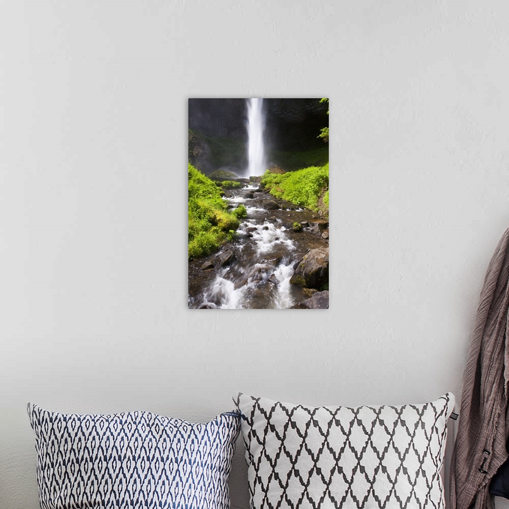 A bohemian room featuring Latourell Falls In The Columbia River Gorge National Scenic Area, Oregon