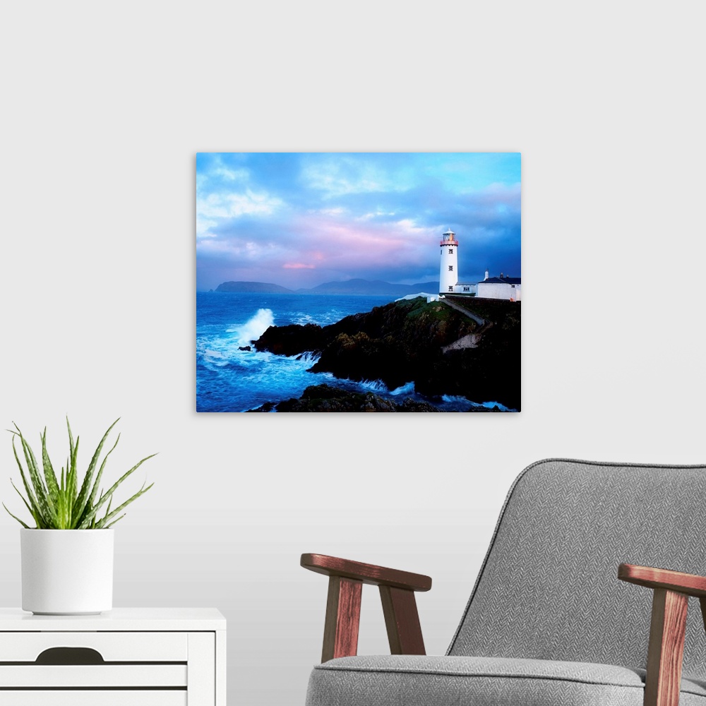 A modern room featuring Lighthouse At Fanad Head, County Donegal, Ireland