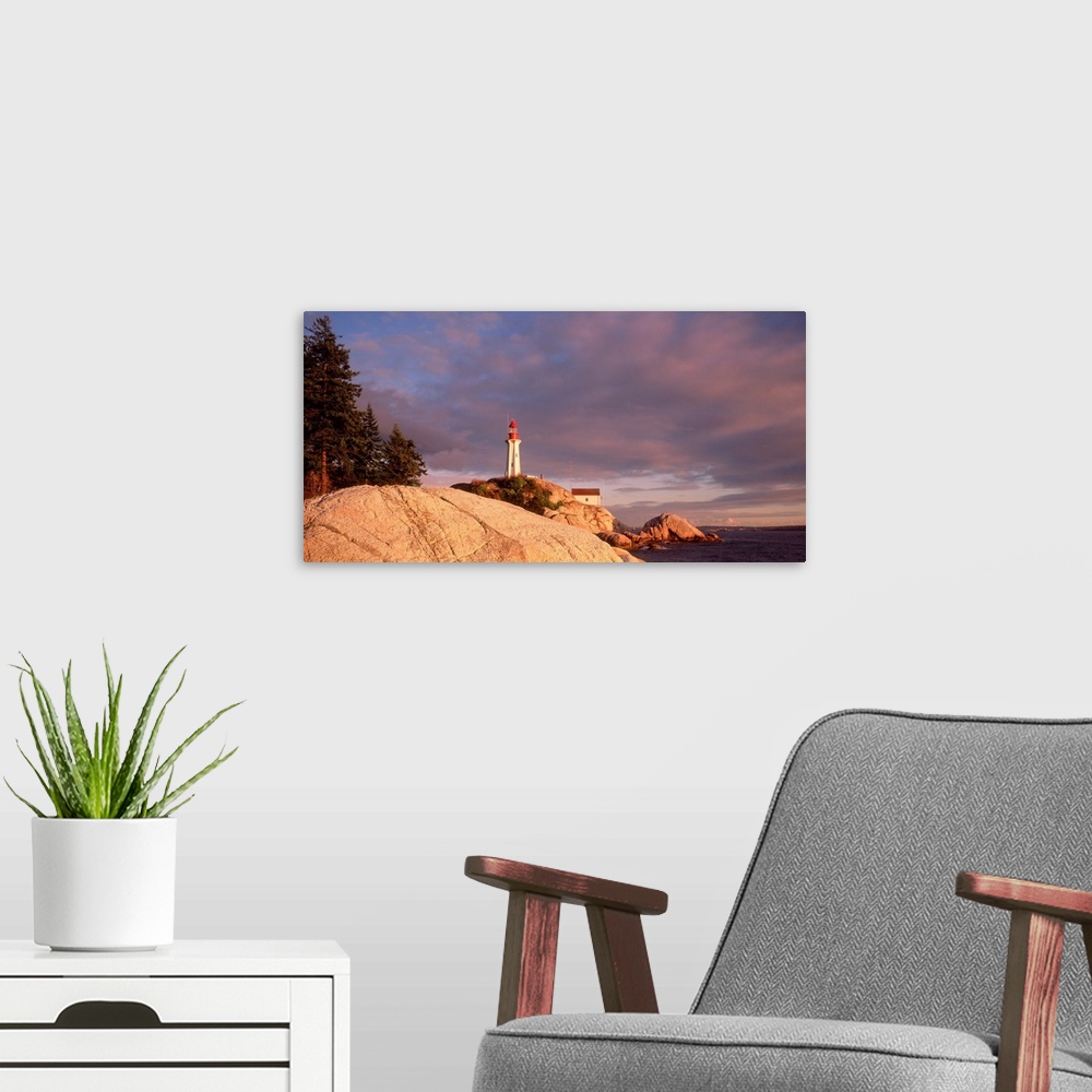 A modern room featuring Lighthouse Park, Point, West Vancouver, British Columbia, Canada