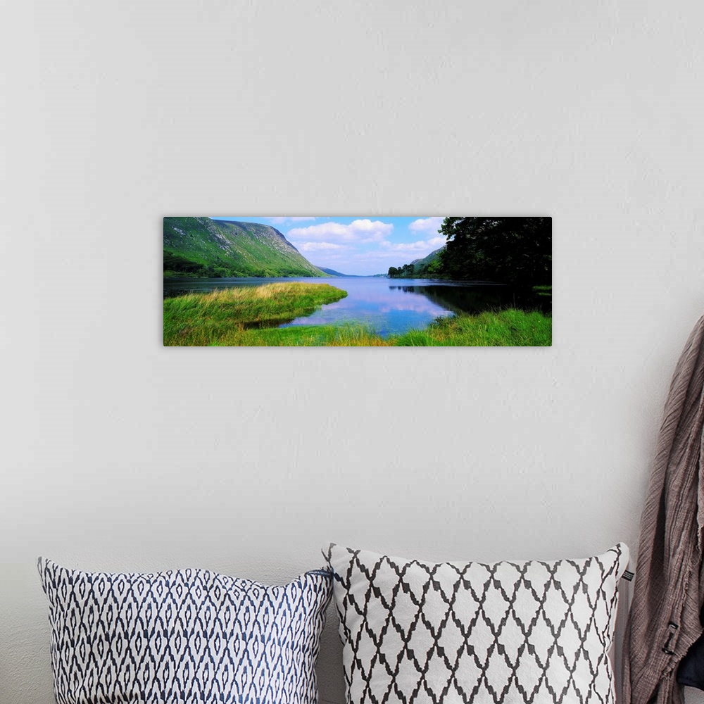 A bohemian room featuring Lough Veagh, Glenveagh National Park, Co Donegal, Ireland, Lake Taken From The Shore