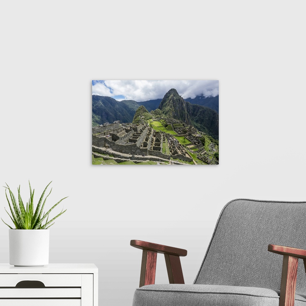 A modern room featuring Machu Picchu; Cuzco Province, Peru