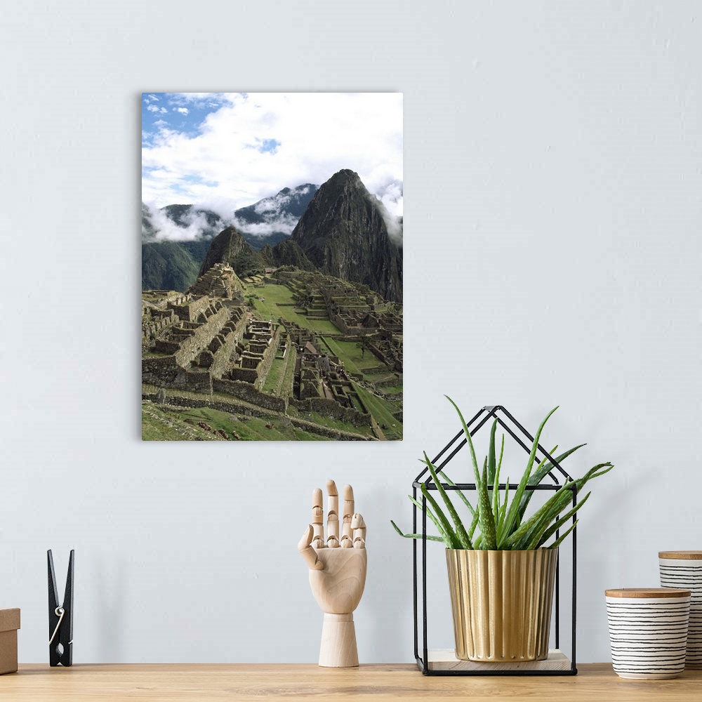 A bohemian room featuring Machu Picchu; Peru, South America