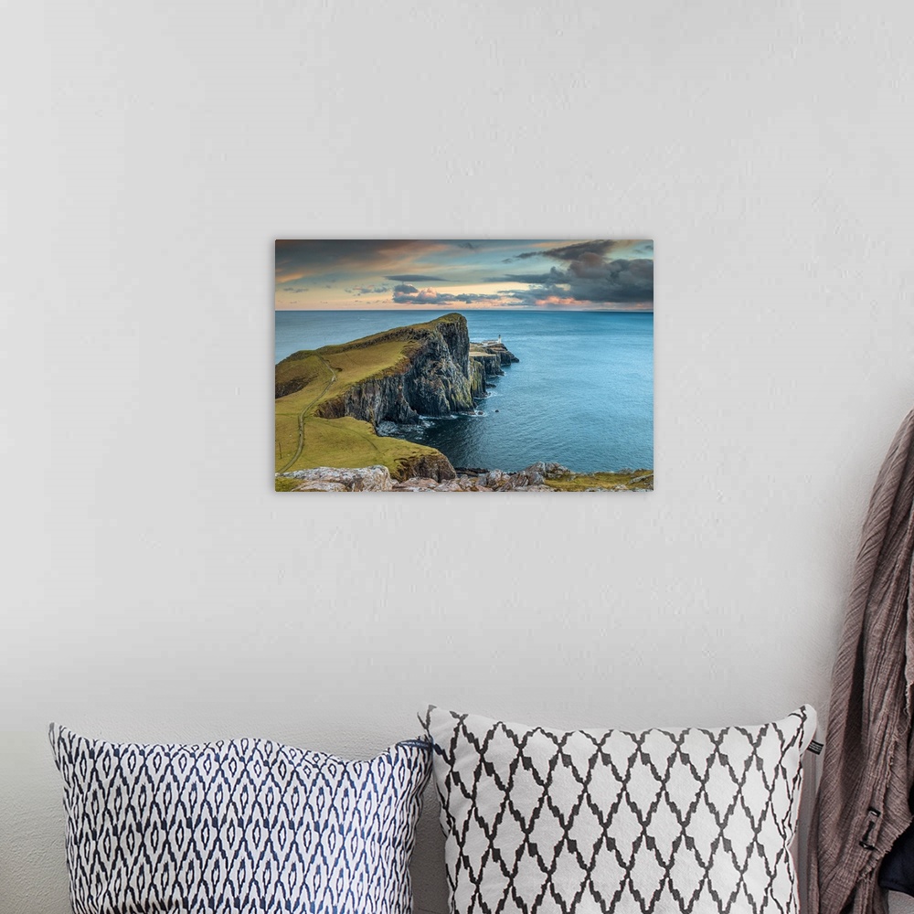 A bohemian room featuring Neist Point is a spectacular viewpoint on the most westerly point of Skye.