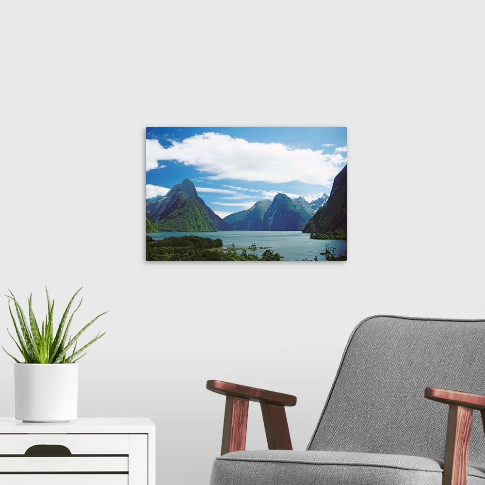 A modern room featuring New Zealand, Fiordlands National Park, Milford Sound
