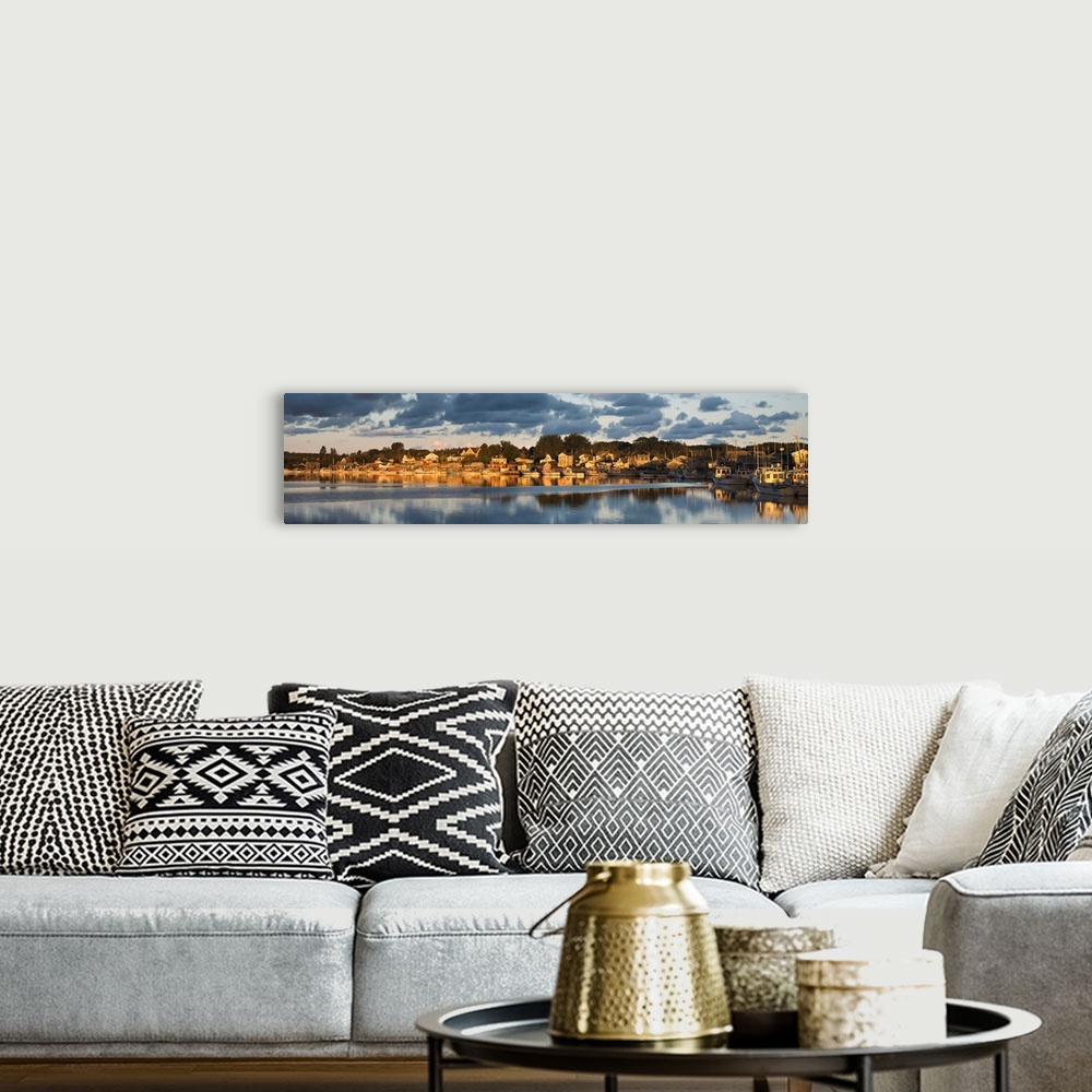 A bohemian room featuring North Rustico Harbour, Prince Edward Island, Canada