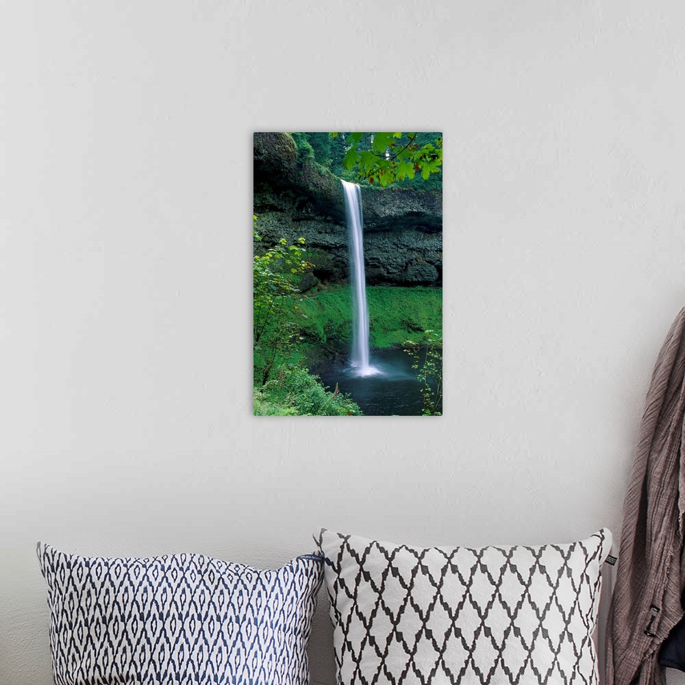 A bohemian room featuring Oregon, Silver Falls National Park, South Falls