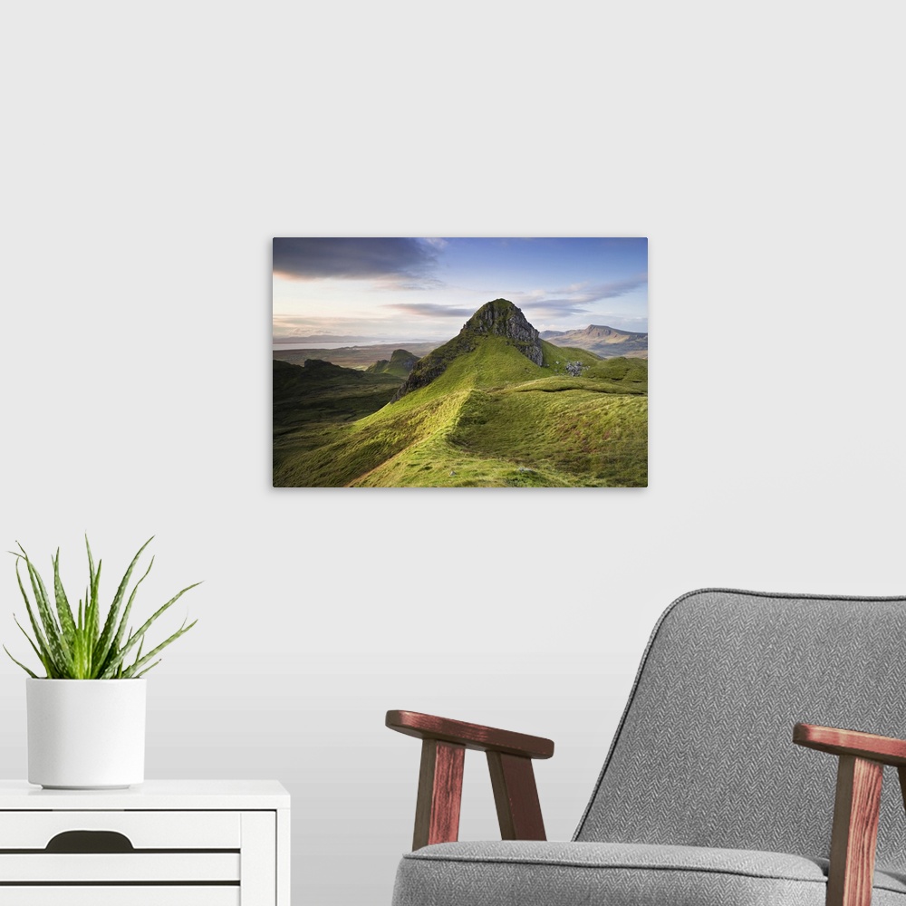 A modern room featuring Overview of Mountains, Isle of Skye, Scotland