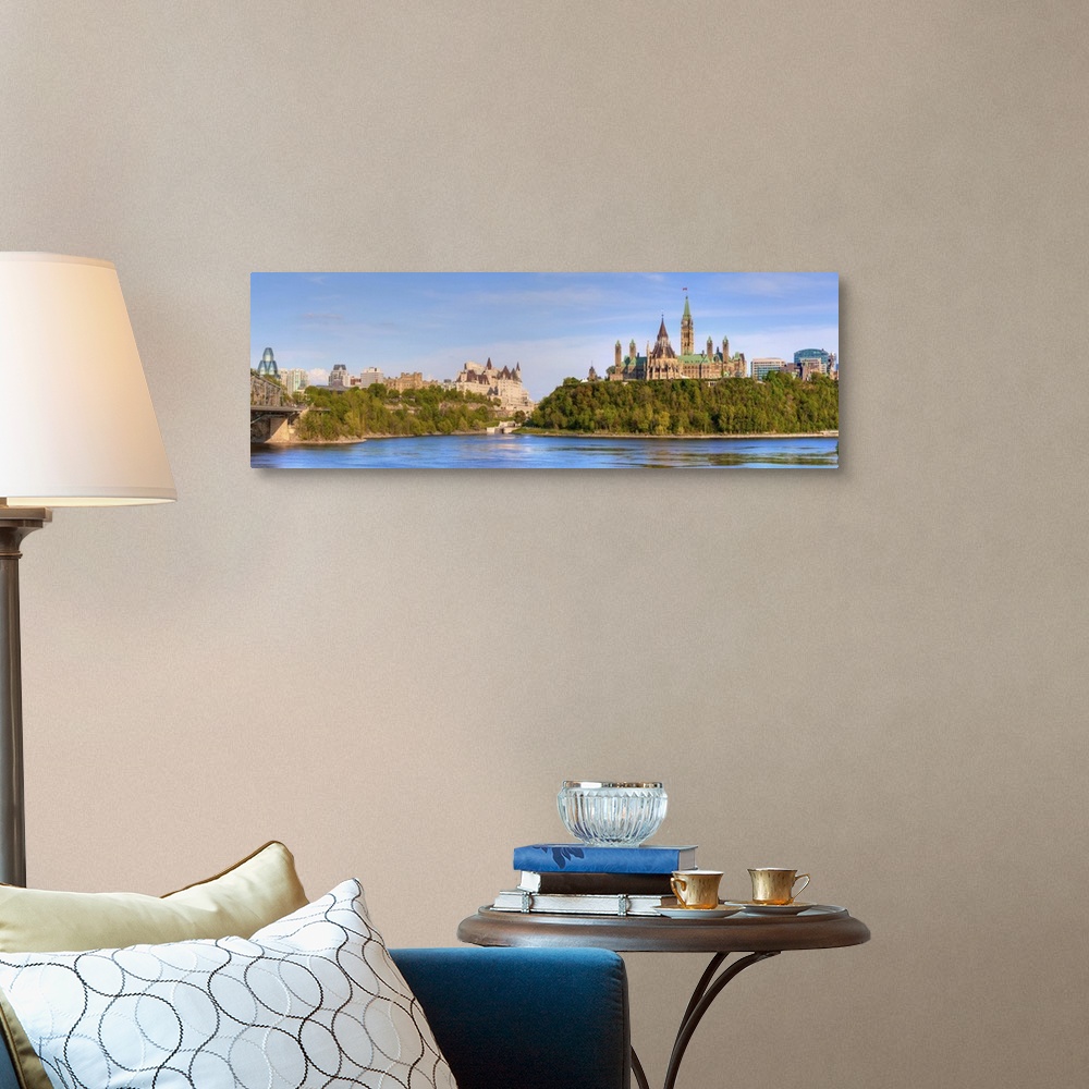 A traditional room featuring Parliament Buildings And The Fairmont Chateau Laurier, Ottawa Ontario Canada