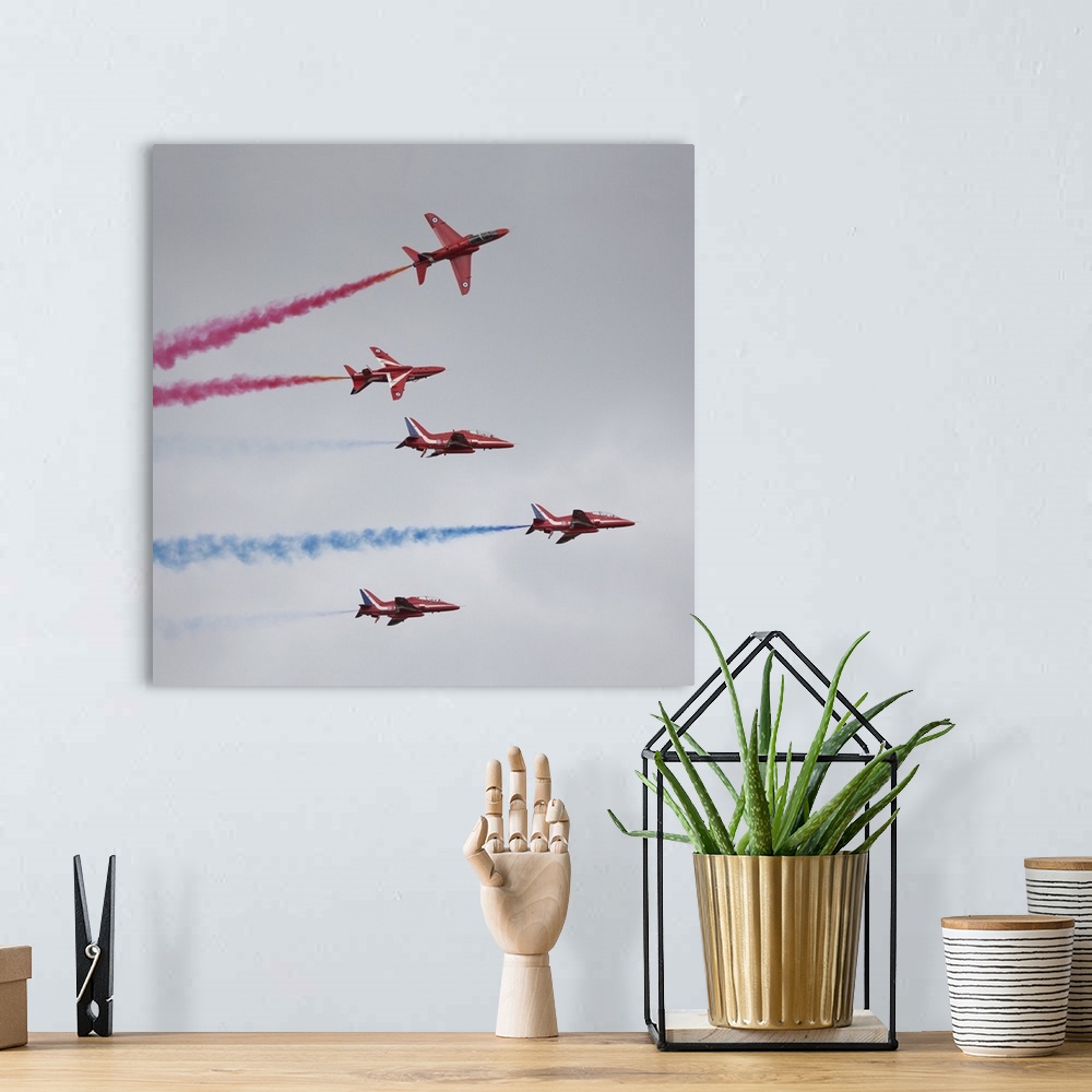 A bohemian room featuring Red Arrows display team at RNAS Yeovilton Airday 2011.