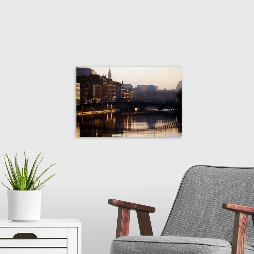 A modern room featuring River Liffey, Dublin, County Dublin, Ireland