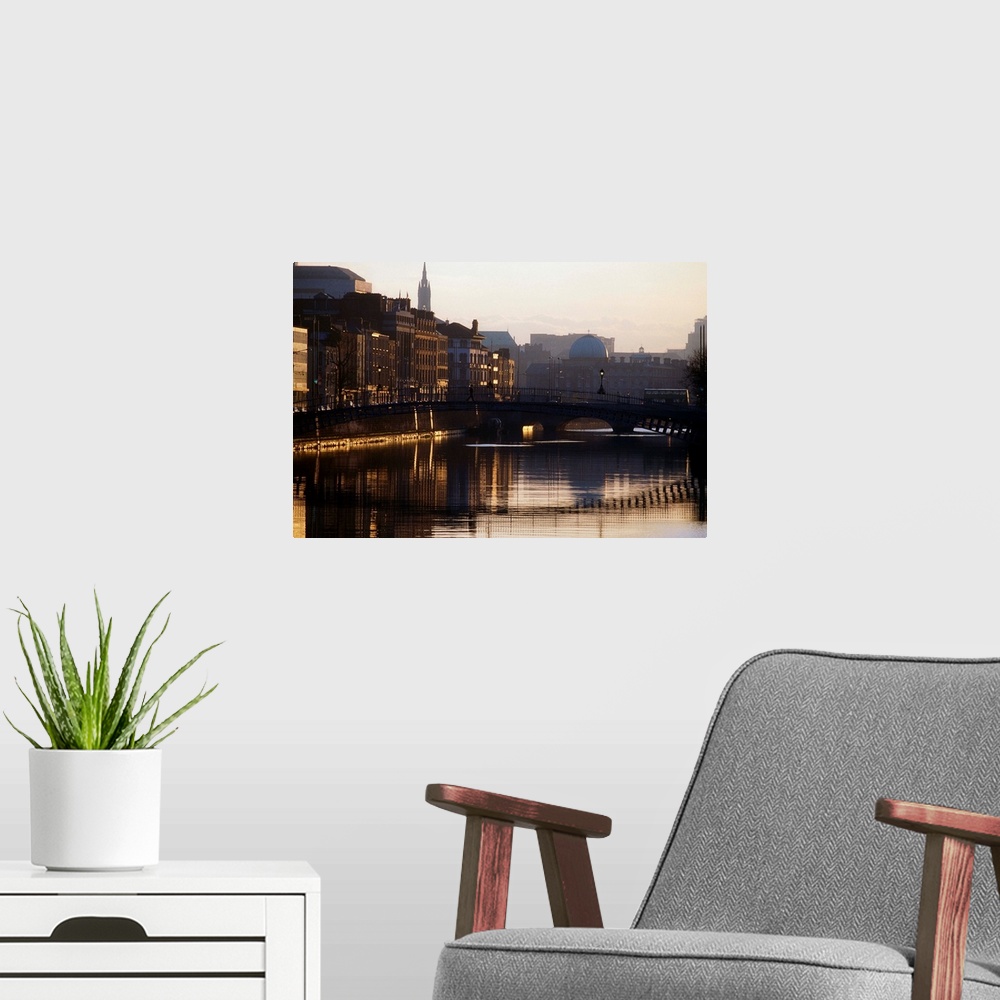 A modern room featuring River Liffey, Dublin, County Dublin, Ireland