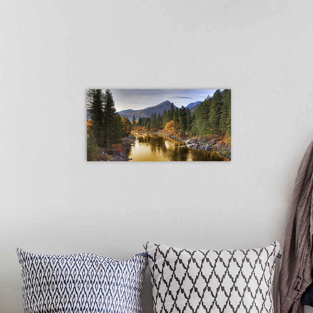 A bohemian room featuring River Of Gold, Leavenworth, Washington, USA