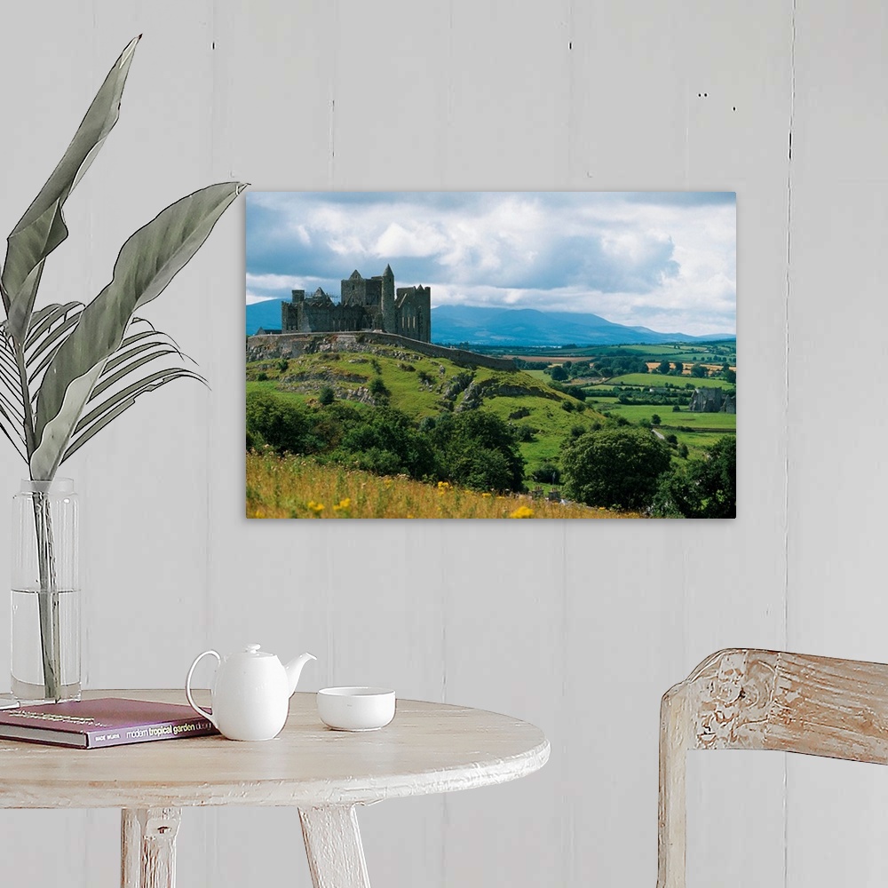 A farmhouse room featuring Rock Of Cashel, Ireland, Landscape With The Rock Of Cashel In The Distance