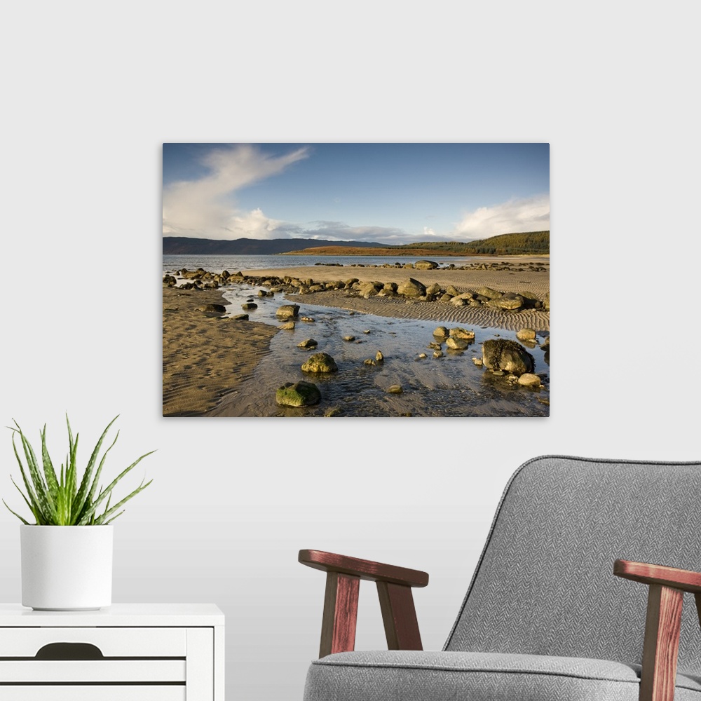 A modern room featuring Rocky Beach, Argyll And Bute, Scotland