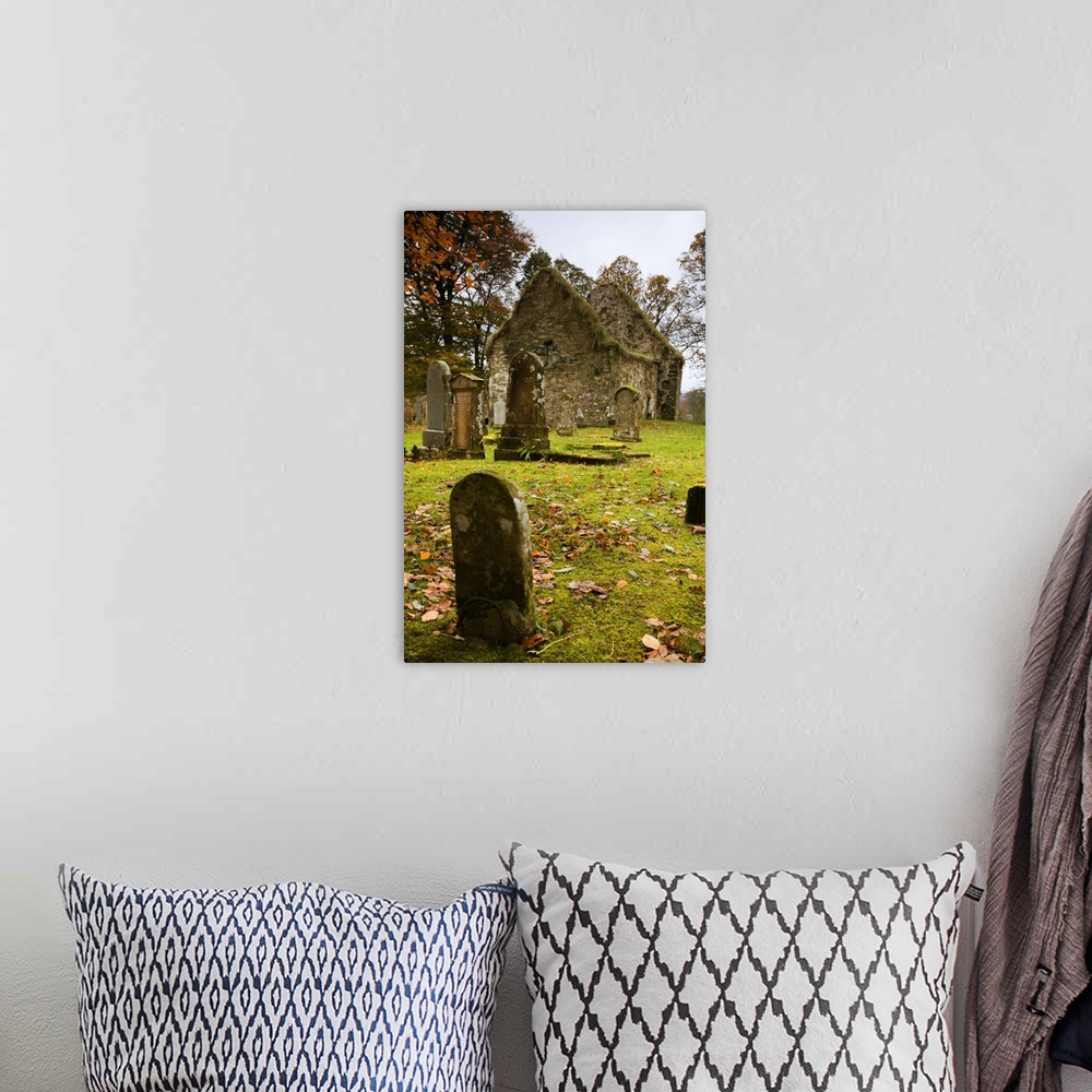 A bohemian room featuring Ruins Of Church And Graveyard, Argyl And Bute, Scotland
