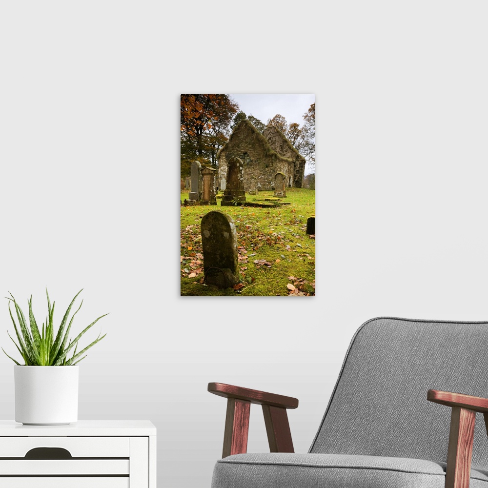 A modern room featuring Ruins Of Church And Graveyard, Argyl And Bute, Scotland