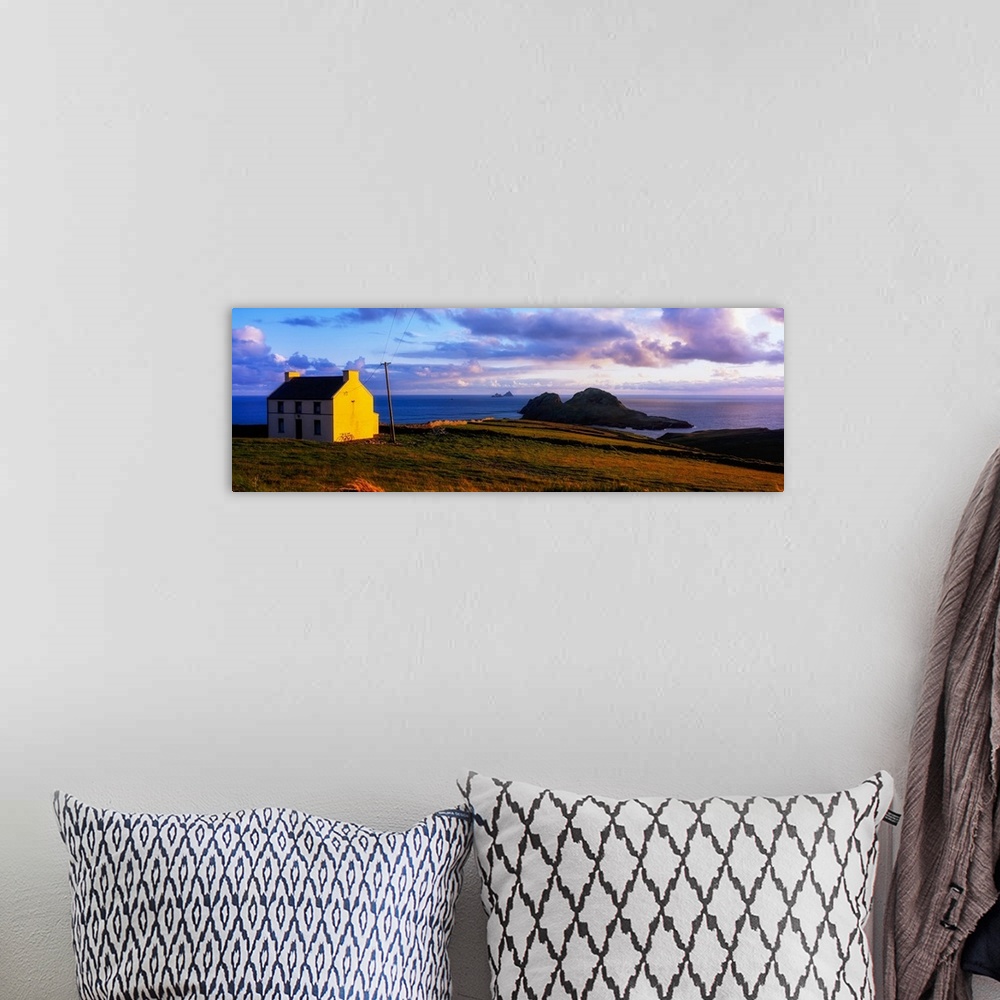 A bohemian room featuring Skelligs And Puffin Island Ring Of Kerry, Co Kerry, Ireland.