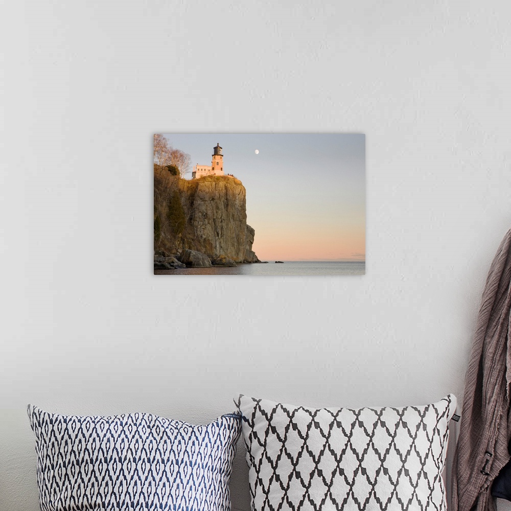 A bohemian room featuring Split Rock Lighthouse On The North Shores Of Lake Superior, Minnesota