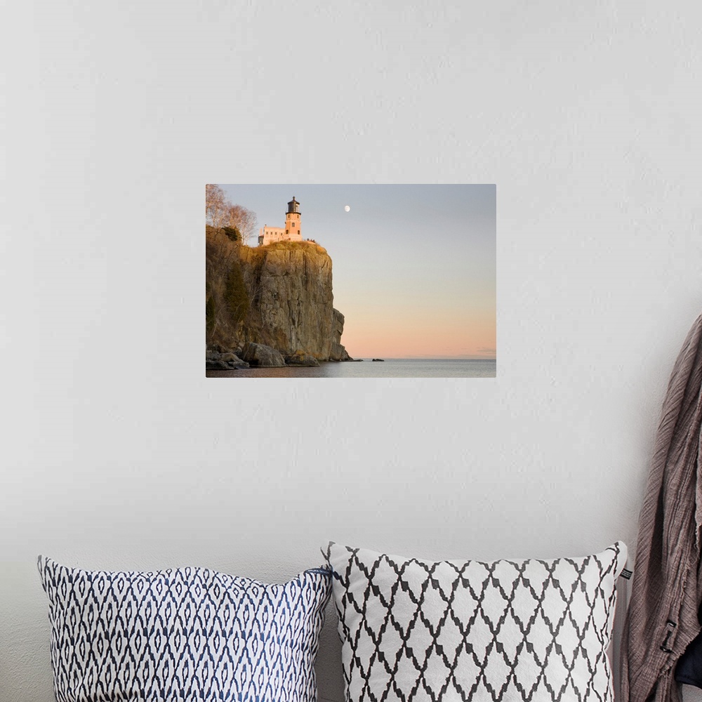 A bohemian room featuring Split Rock Lighthouse On The North Shores Of Lake Superior, Minnesota