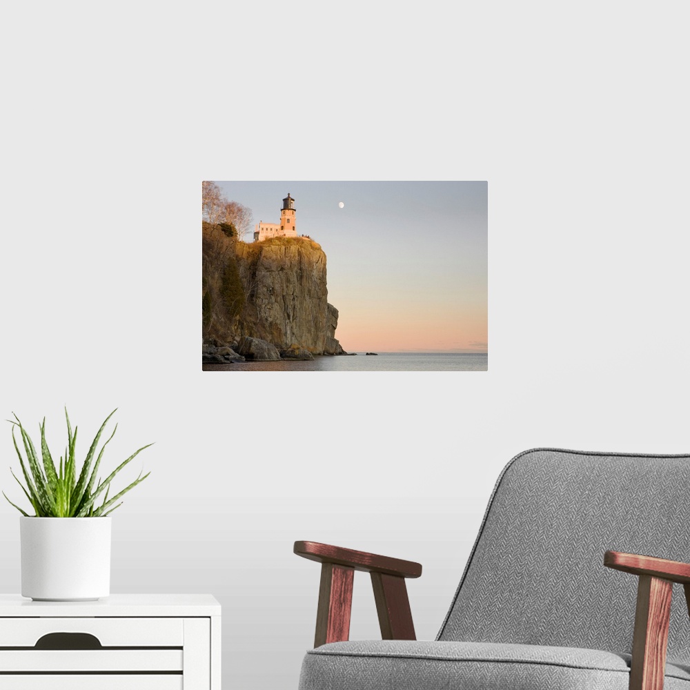 A modern room featuring Split Rock Lighthouse On The North Shores Of Lake Superior, Minnesota
