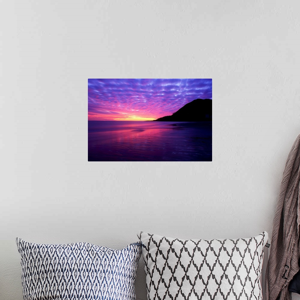 A bohemian room featuring Sunrise At Bray Head, Co Wicklow, Ireland