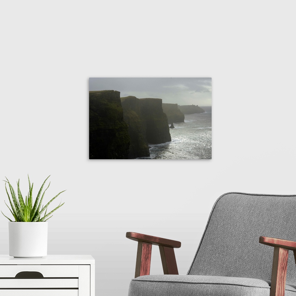 A modern room featuring The Cliffs Of Moher, County Clare, Ireland