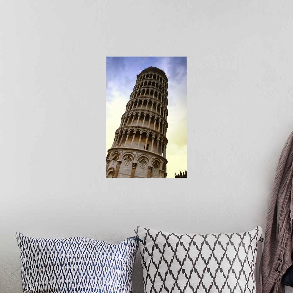 A bohemian room featuring The Leaning Tower Of Pisa Tuscany Italy