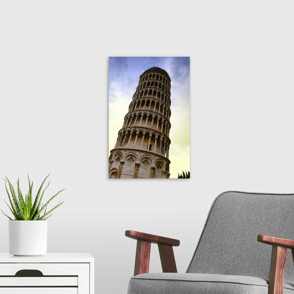 A modern room featuring The Leaning Tower Of Pisa Tuscany Italy