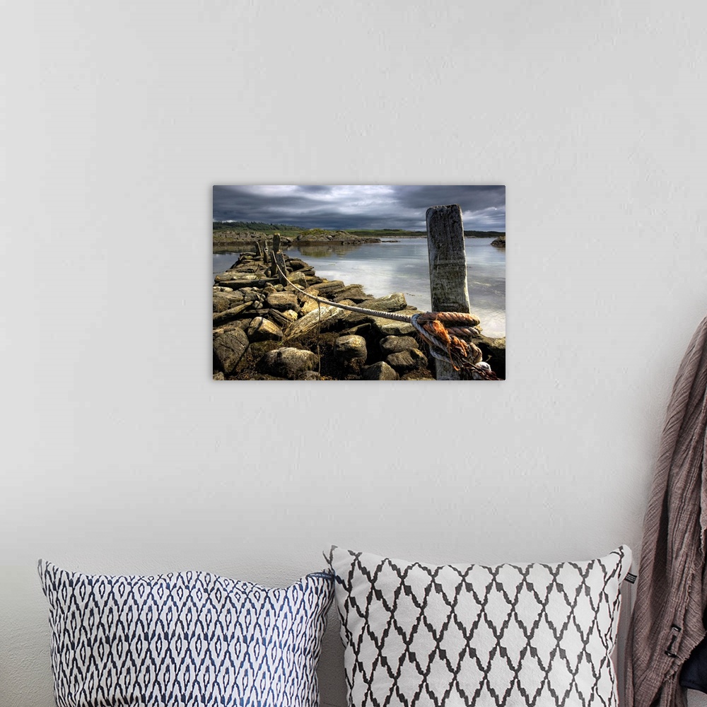 A bohemian room featuring Tidal Estuary, Scotland.