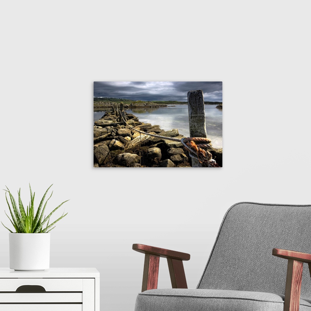 A modern room featuring Tidal Estuary, Scotland.