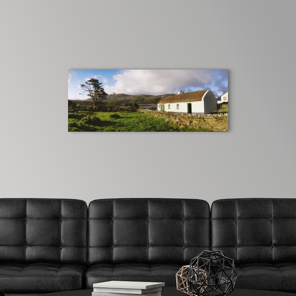 A modern room featuring Traditional Cottage, Near Lough Rus Point, Ardara, Co Donegal, Ireland