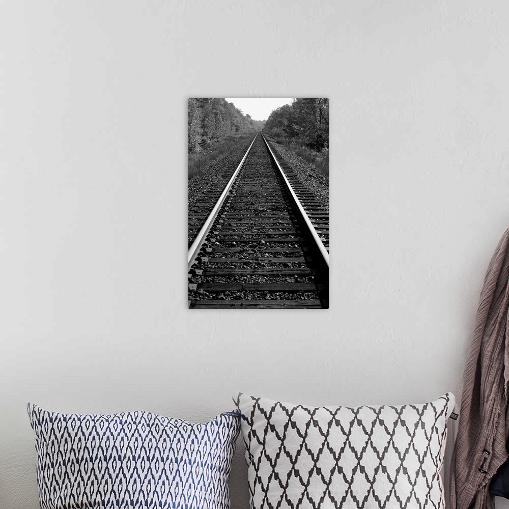 A bohemian room featuring Train Tracks; Ontario, Canada
