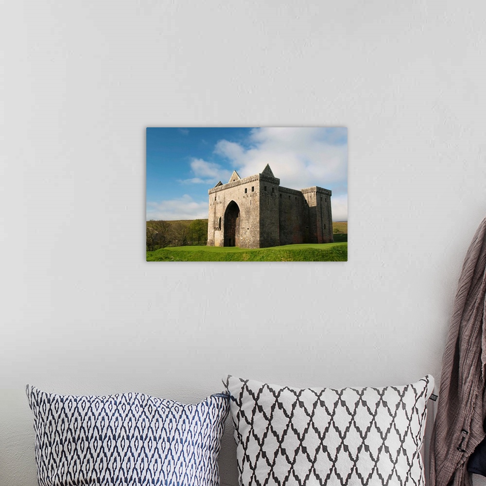 A bohemian room featuring United Kingdom, Scotland, Hermitage Castle Near Newcastleton
