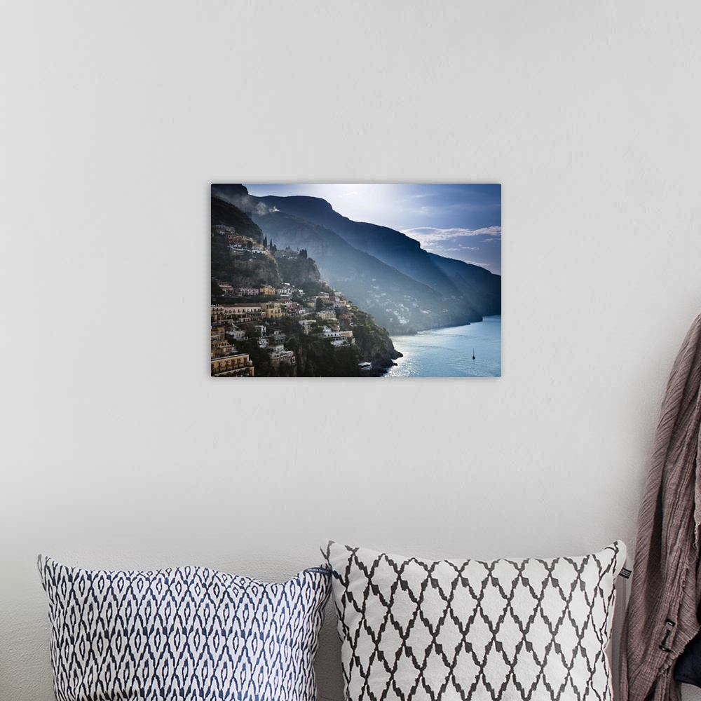 A bohemian room featuring View of Positano on Amalfi Coast, Campania, Italy